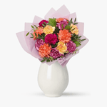 Buchet de 13 garoafe multicolore