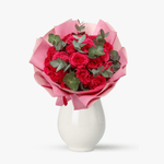 Buchet de 23 trandafiri roz