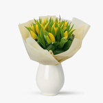 Buchet de 35 lalele galbene